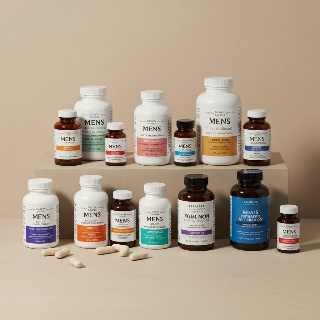 Nahrungsergänzungsmittel für Männer